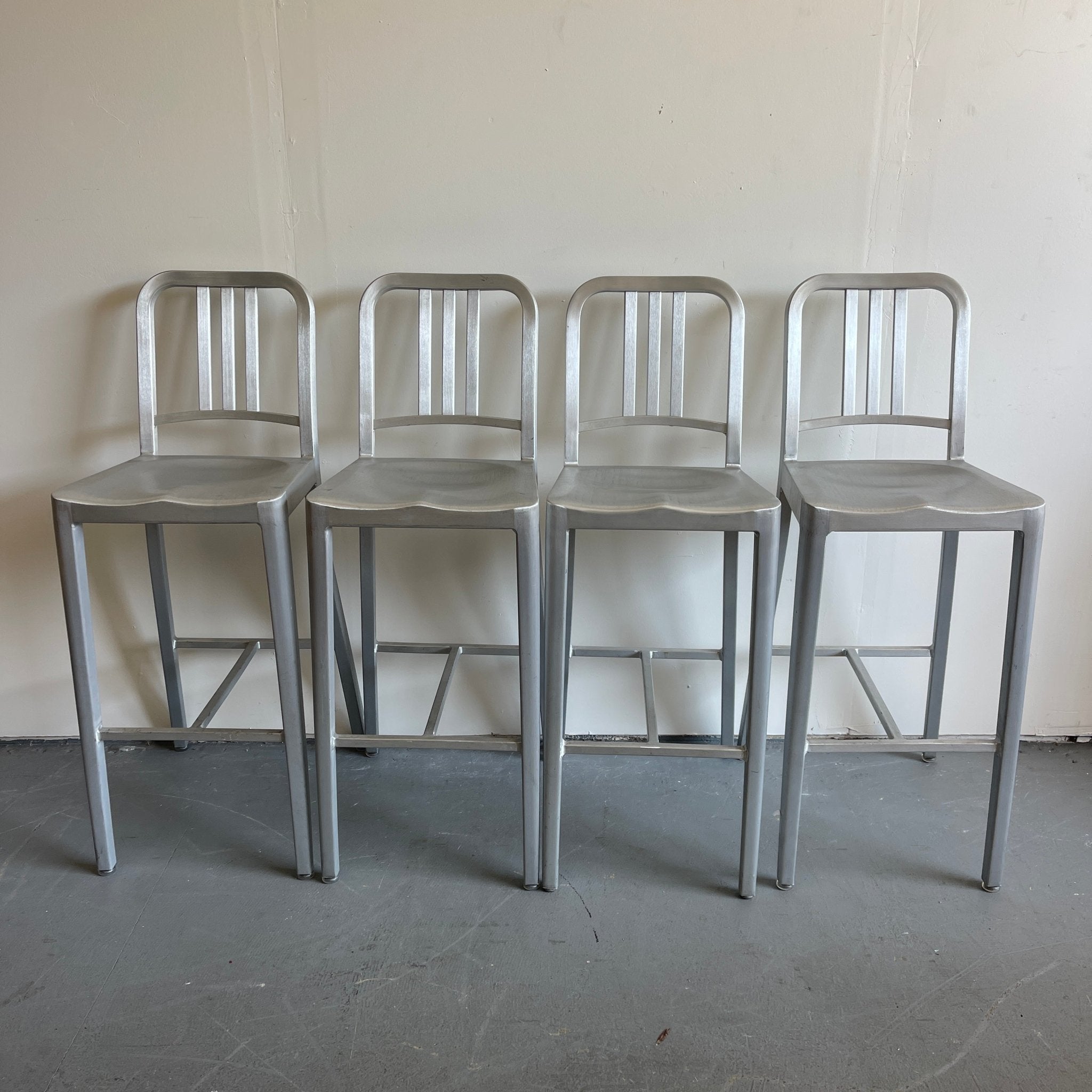 Aluminium bar stools hot sale