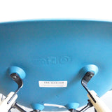 Authentic Herman Miller Set of 8 Eames Molded Plastic Side Chair - enliven mart