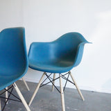 Authentic Herman Miller Set of 8 Eames Molded Plastic Side Chair - enliven mart