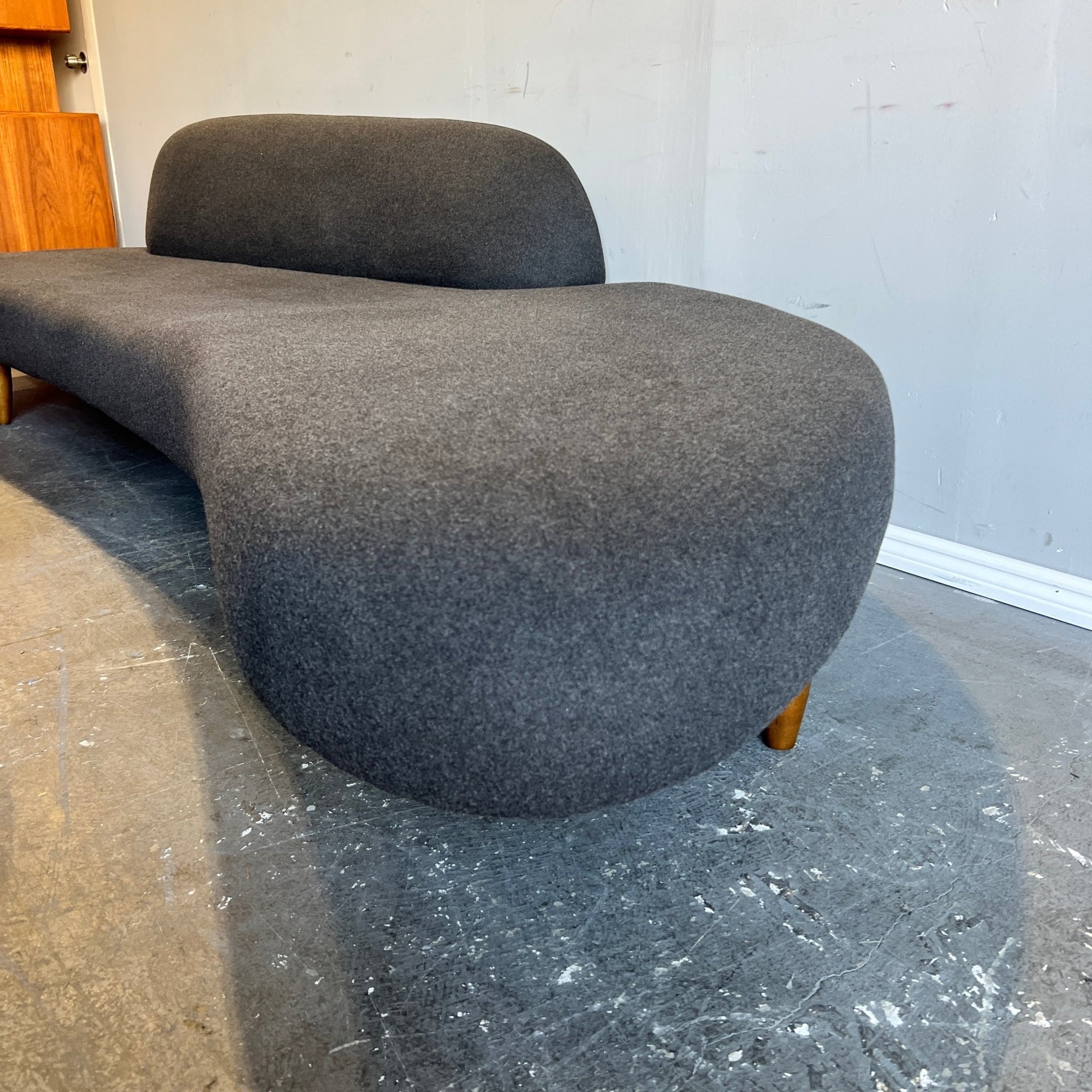 Authentic Isamu Noguchi Freeform Sofa with ottoman - enliven mart