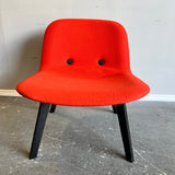 Danish Eyes Lounge Chair - Wood Base by Erik Jorgensen - enliven mart