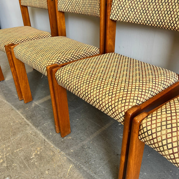 Danish Farso Stolefabrik set of 4 teak wood dining chairs - enliven mart