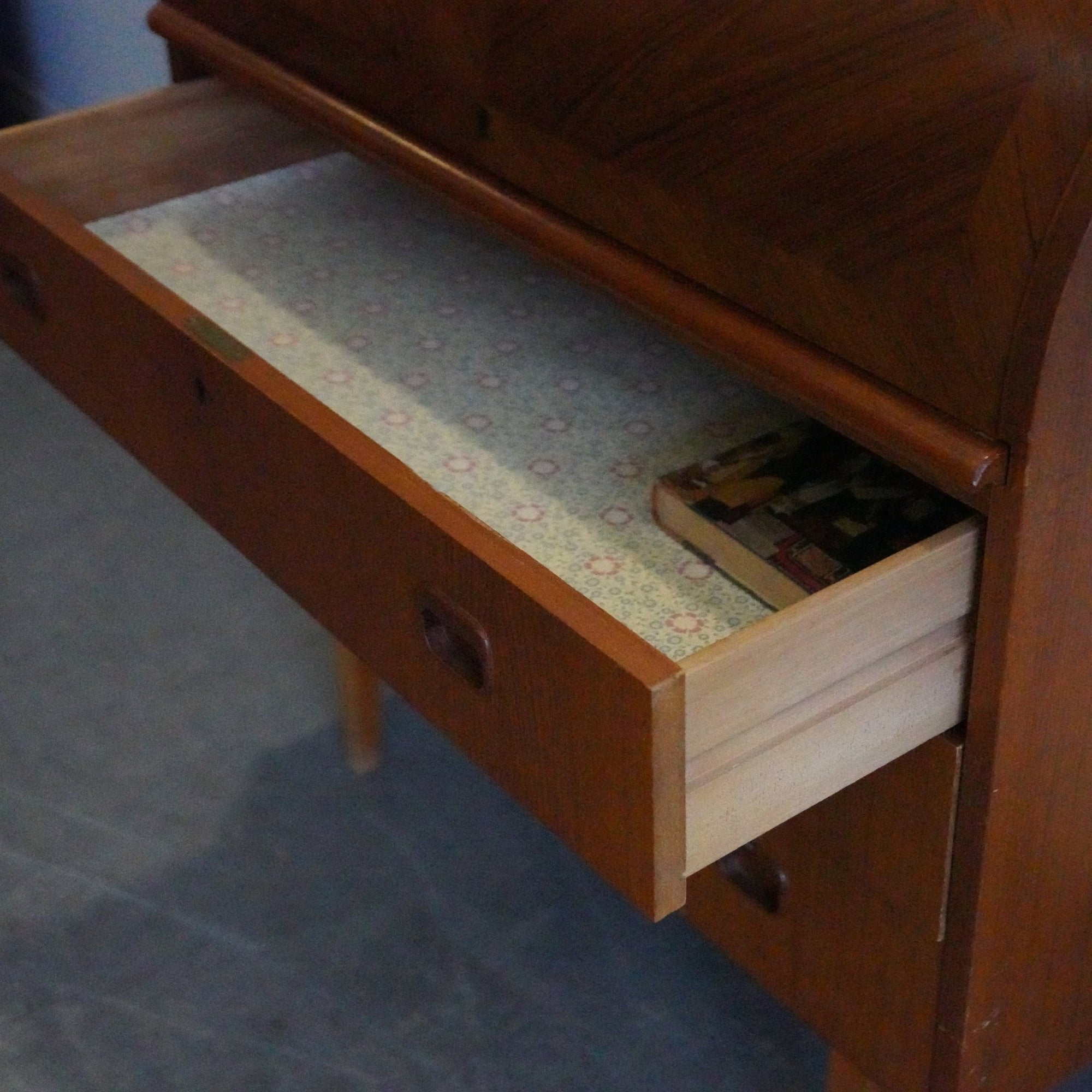 Egon Ostergaard Teak Danish Modern Secretary Desk - enliven mart