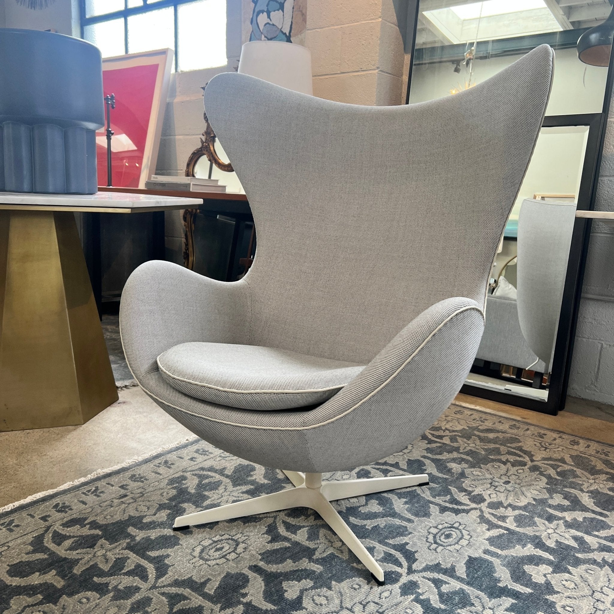 Fritz Hansen Authentic Arne Jacobsen Egg chair by Design Within Reach