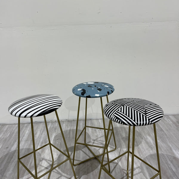 Fun & popping 3 bar stools - enliven mart