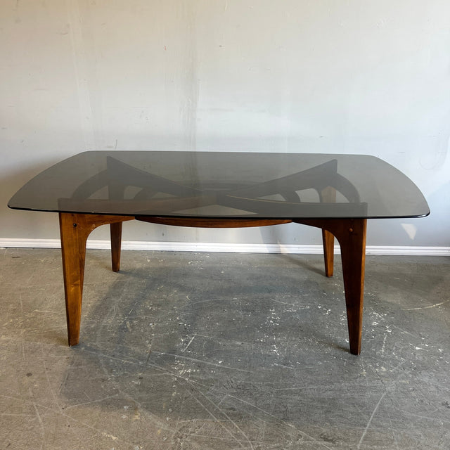 Mid Century Modern Adrian Pearsall Compass Dining Table - enliven mart