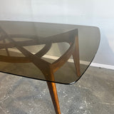 Mid Century Modern Adrian Pearsall Compass Dining Table - enliven mart