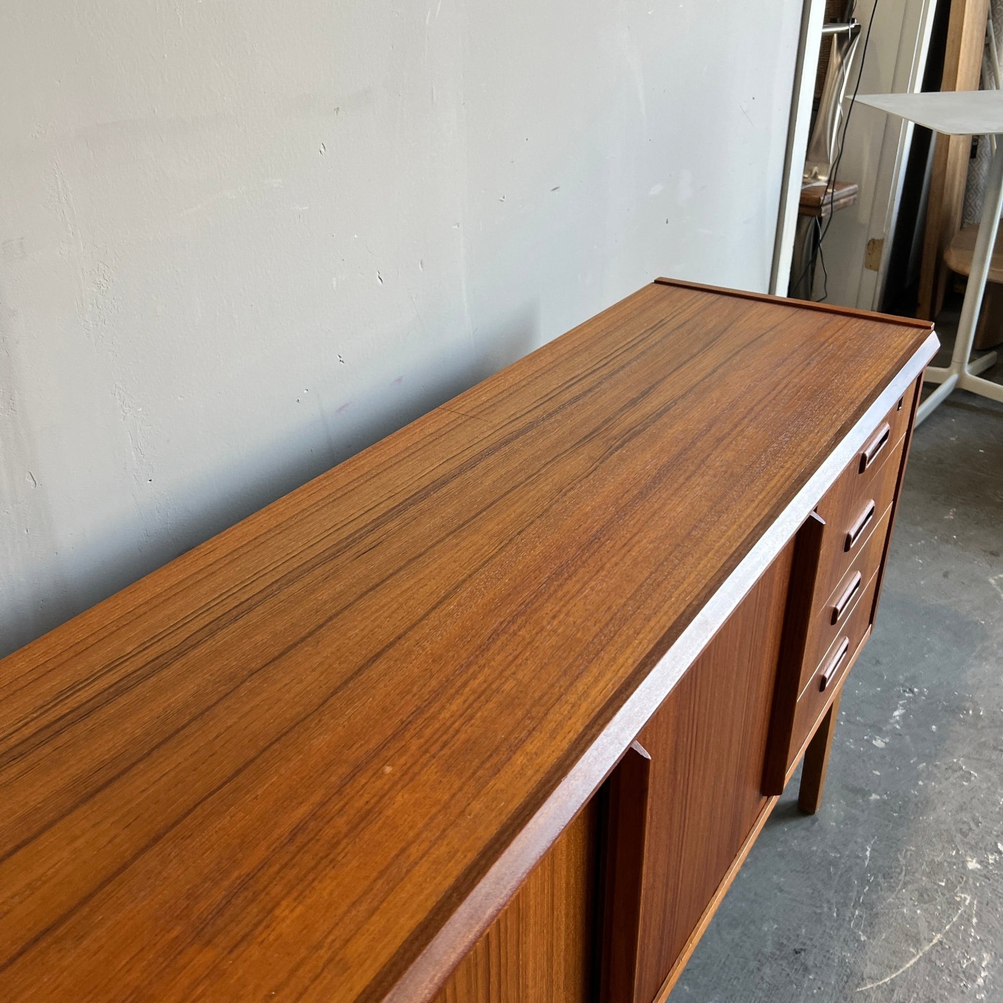 Mid Century Modern Danish Teak Sideboard 1960s - enliven mart