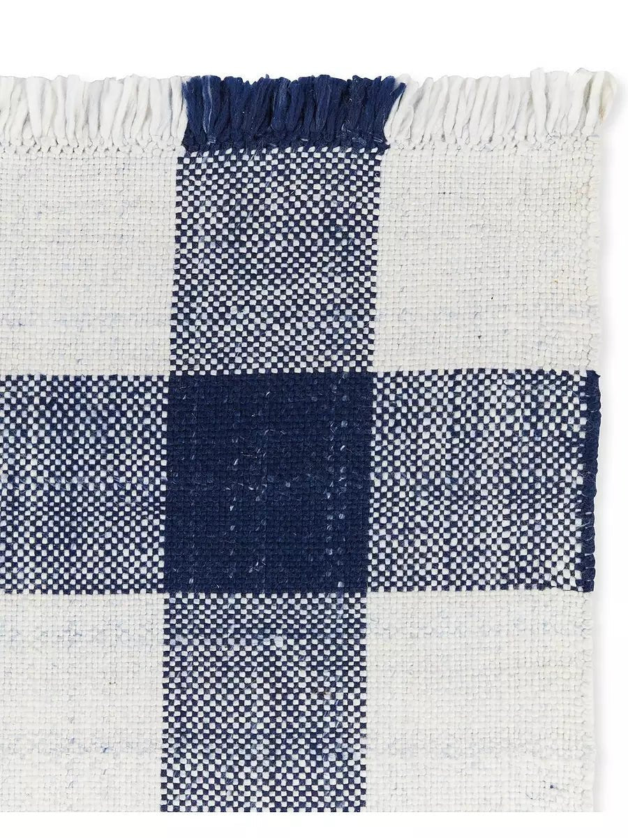 New! Serena and Lily Gingham Rug 8X10 - enliven mart