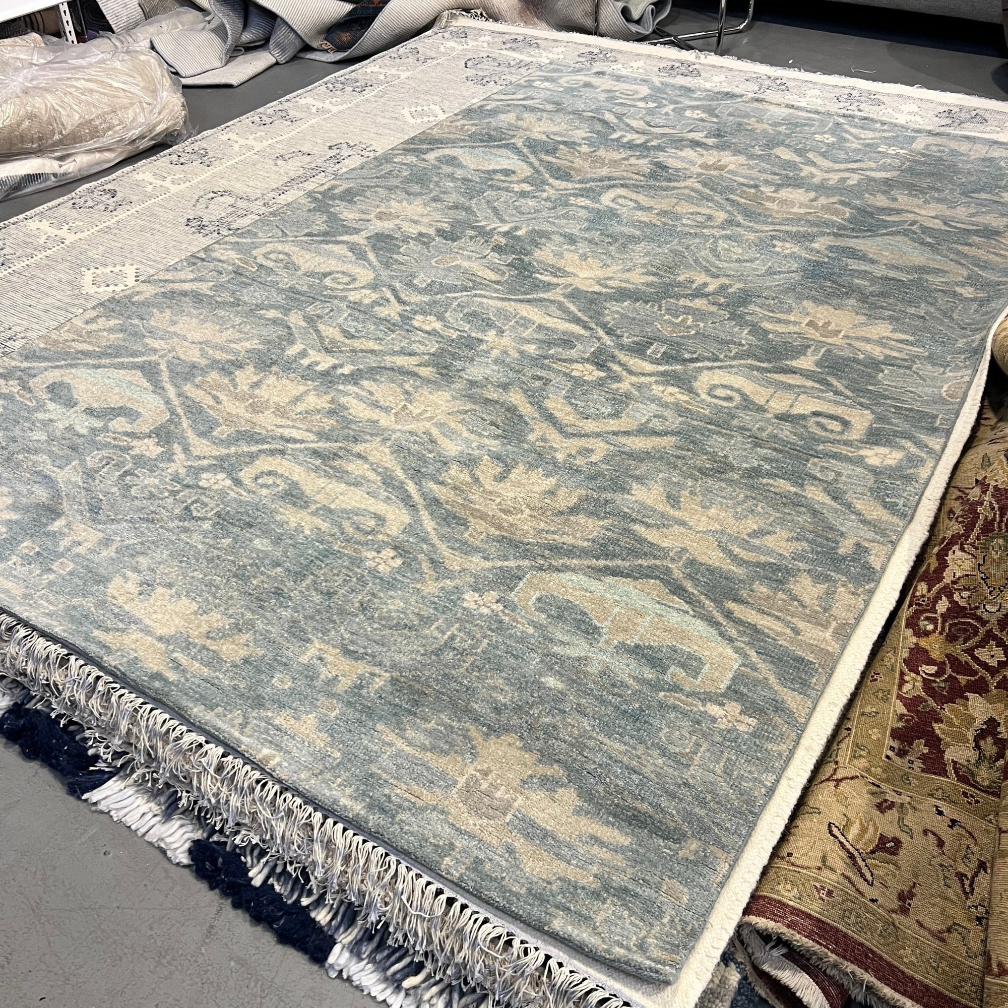 New! Serena & Lily Cumana 6X9 Hand-Knotted Rug - enliven mart