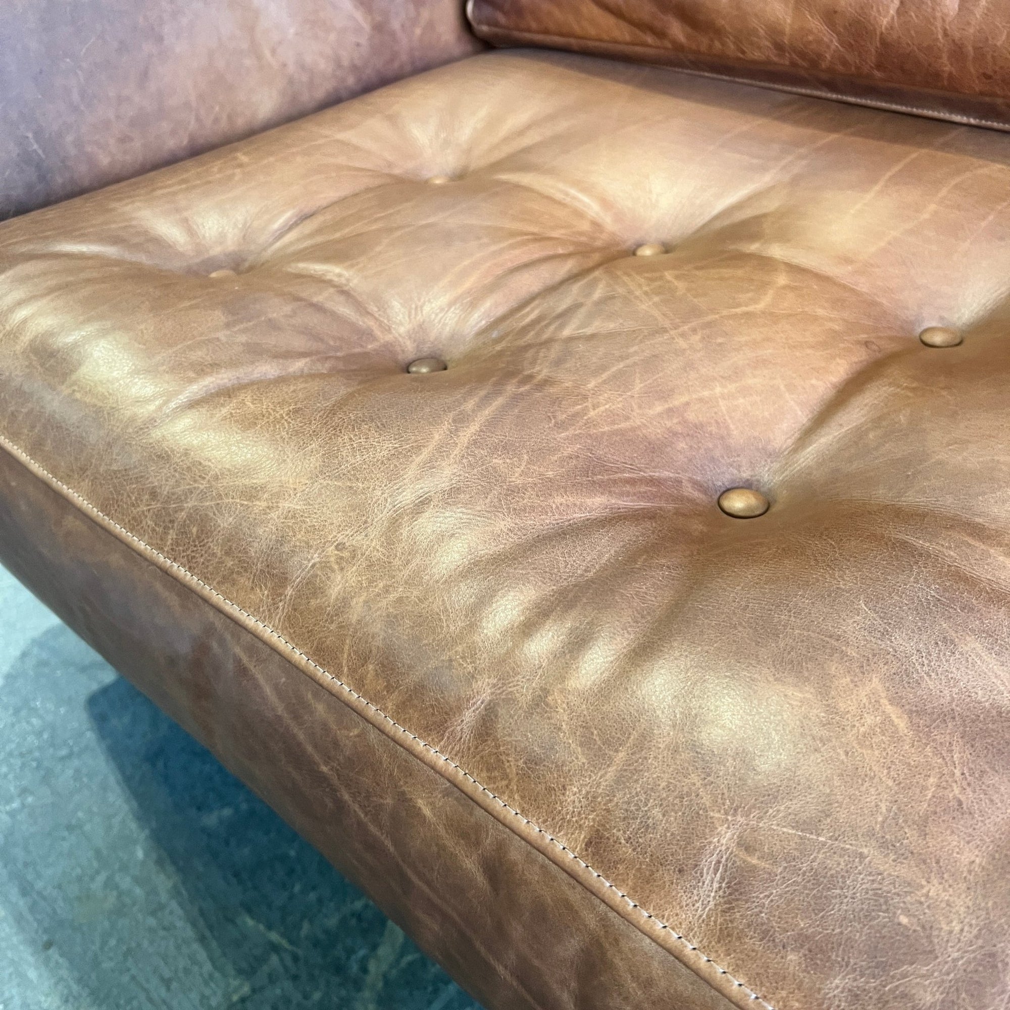 Rejuvenation Hastings Leather 86 Sofa - enliven mart