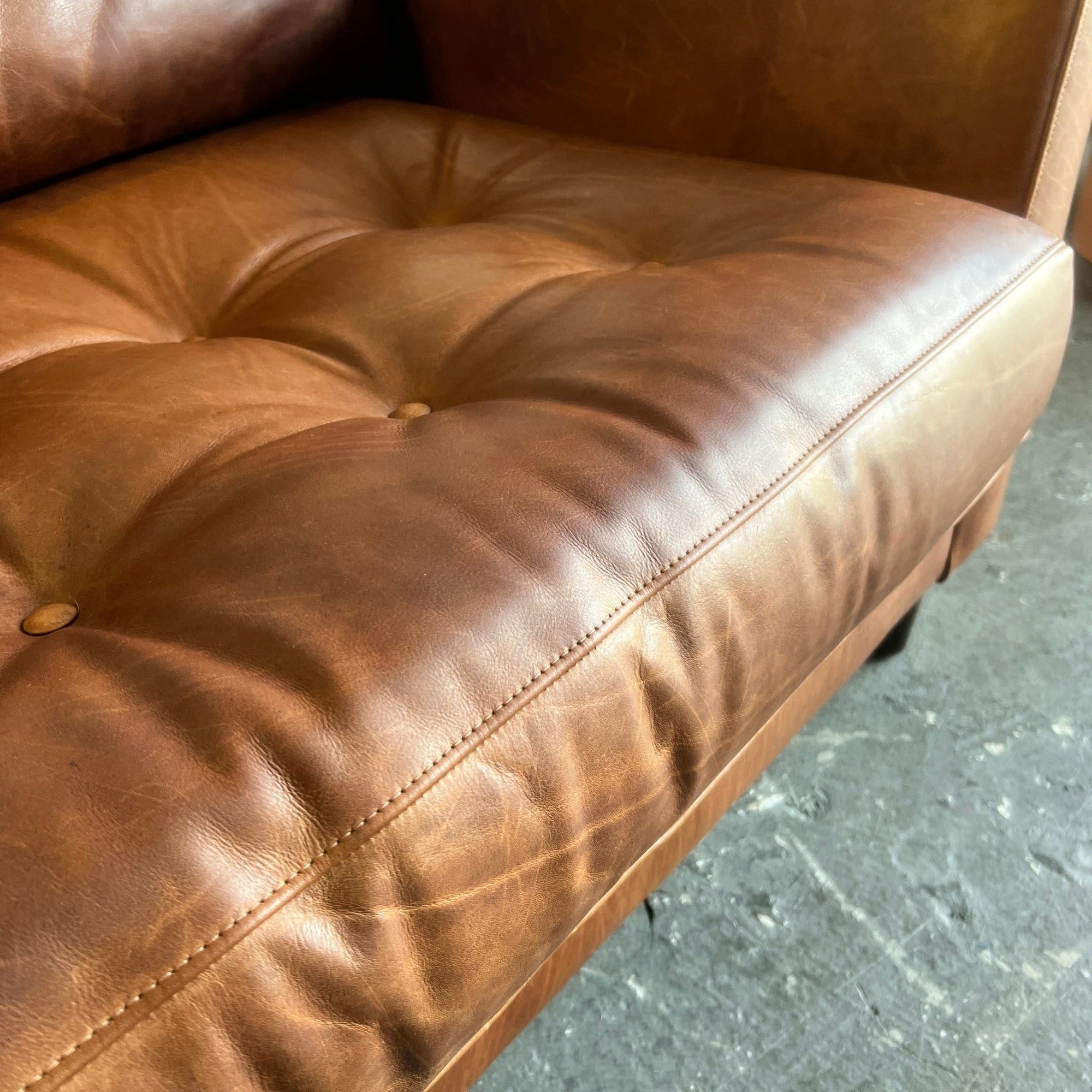 Rejuvenation Hastings Leather 86 Sofa - enliven mart