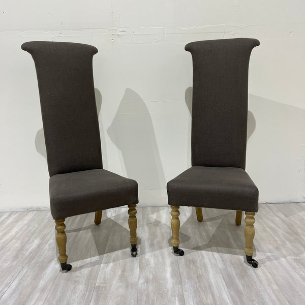 Restoration Hardware High wing chairs (Set of 2) - enliven mart