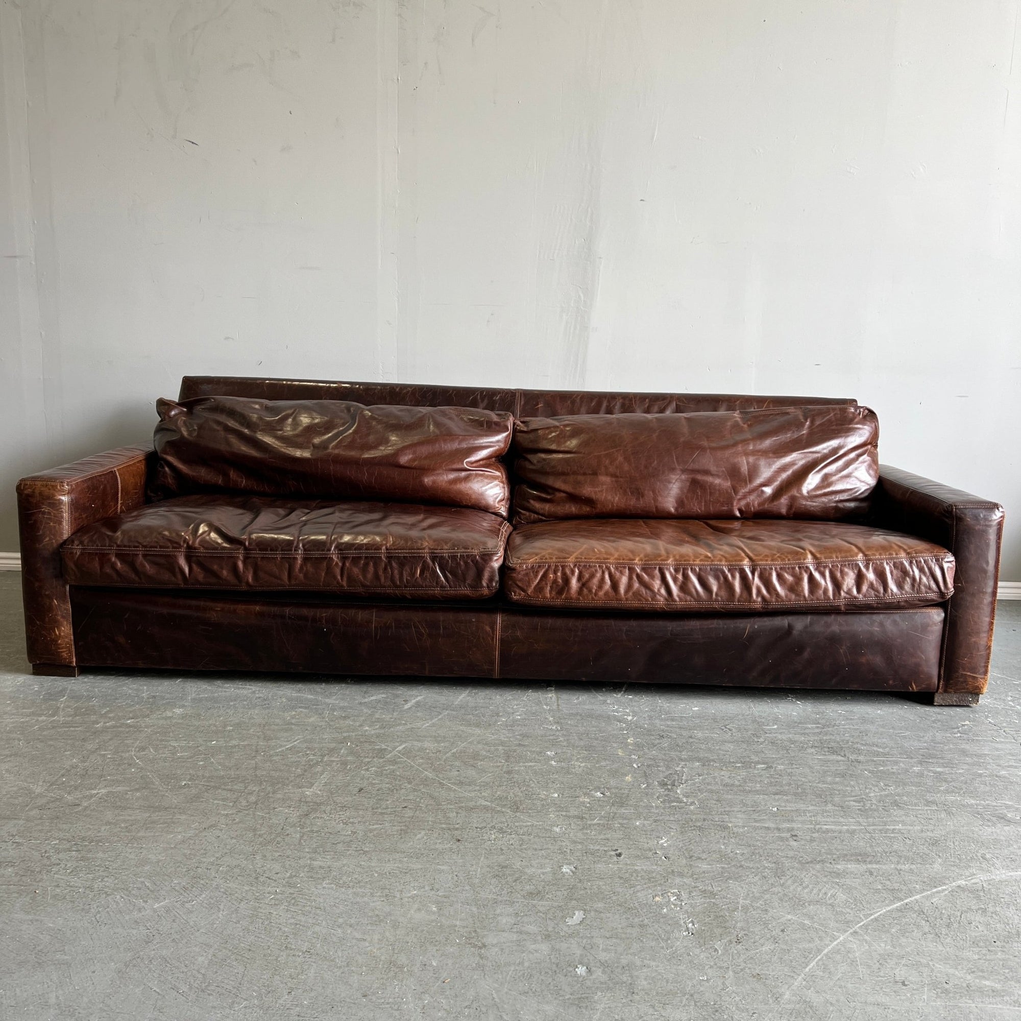 Restoration Hardware Maxwell Sofa - enliven mart