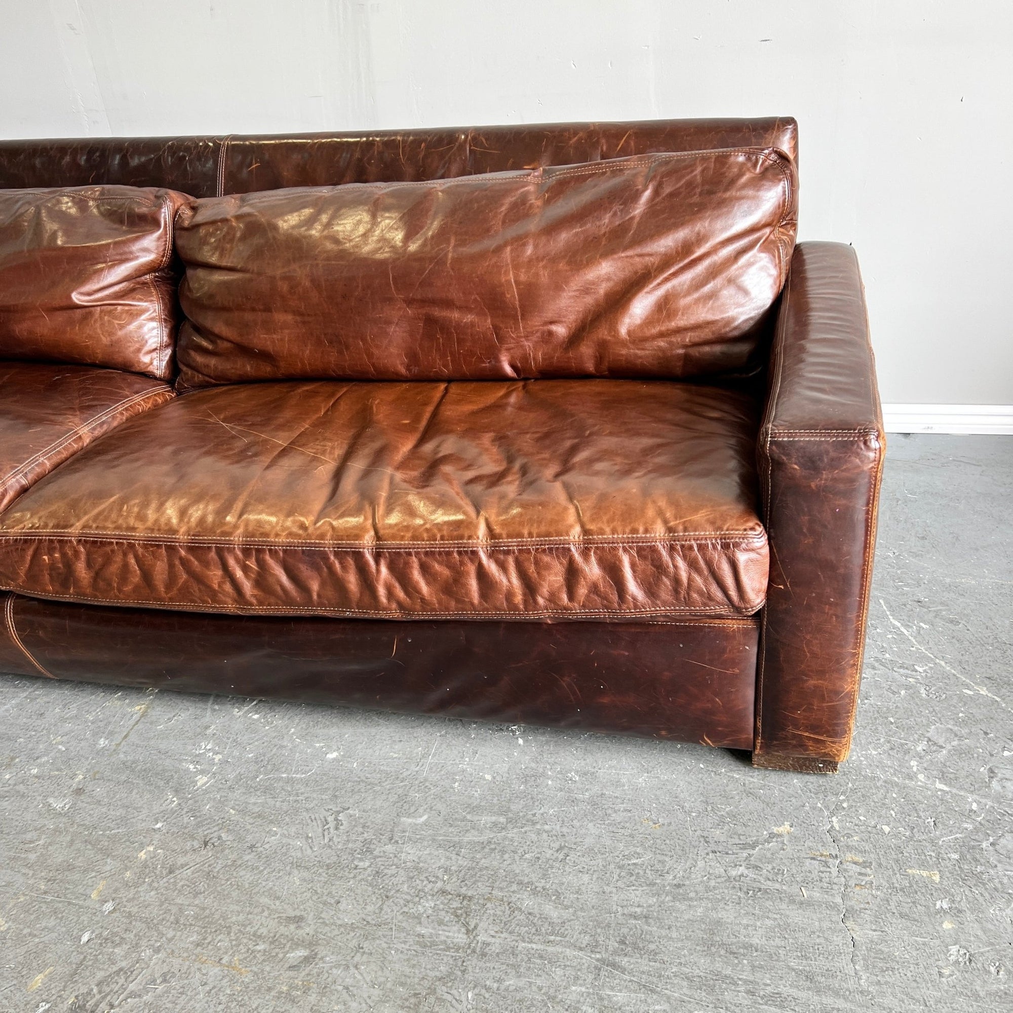 Restoration Hardware Maxwell Sofa - enliven mart