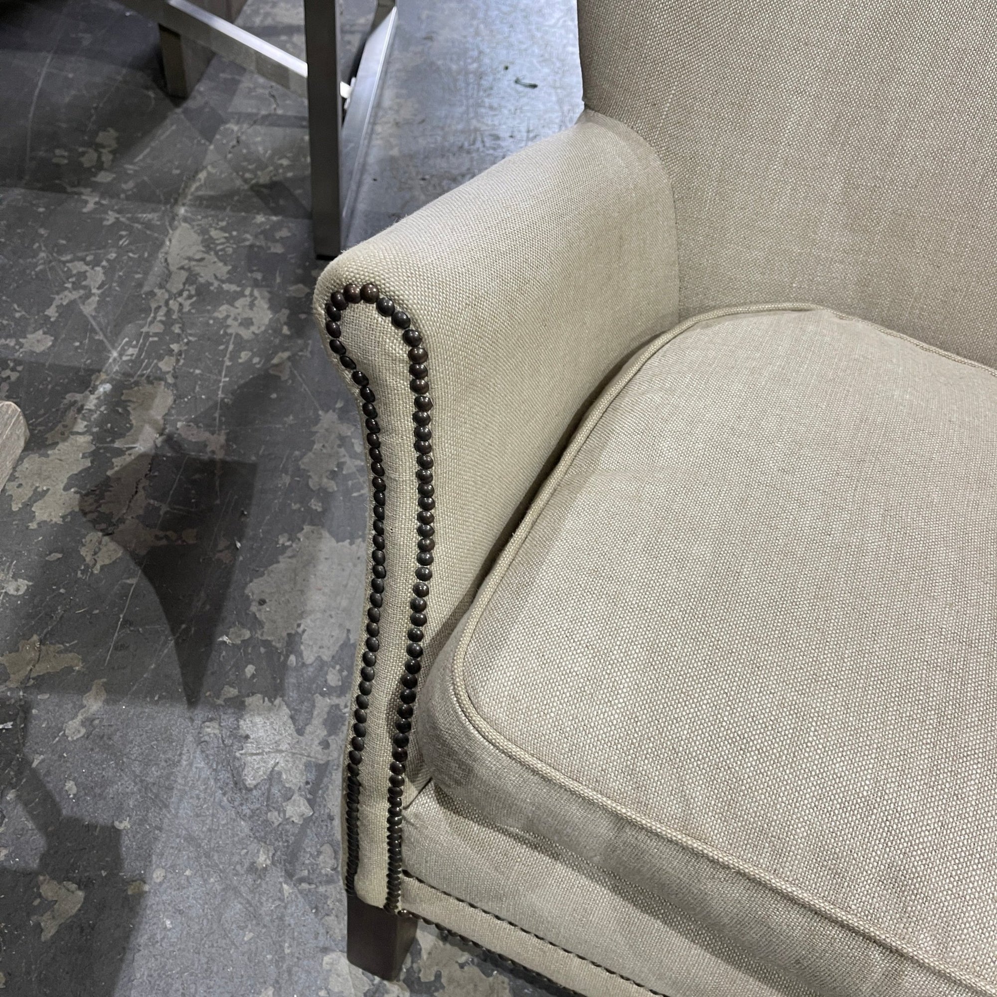 Restoration Hardware Professors Chair with Nailheads - enliven mart