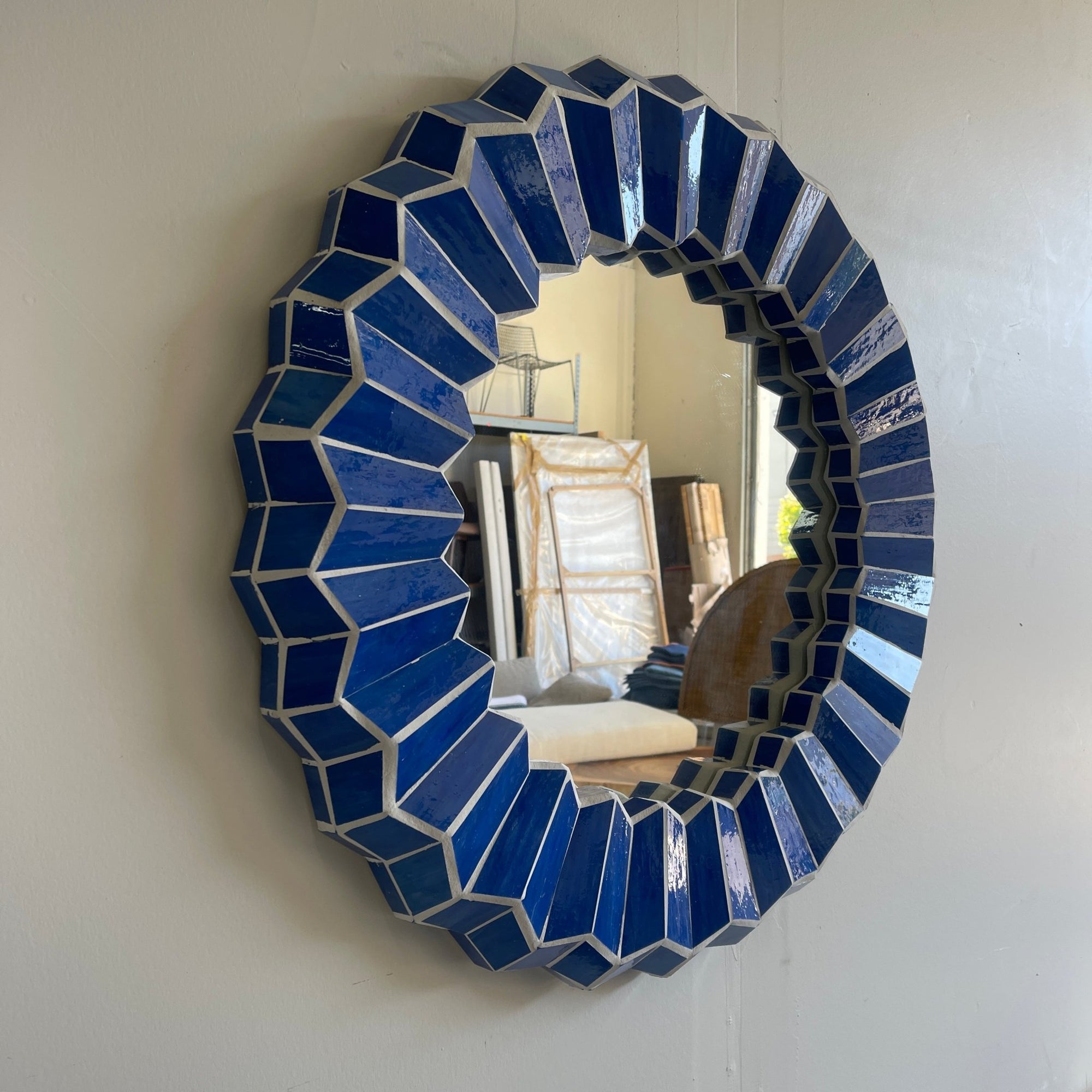 Serena & Lily Mosaic Mirror - enliven mart