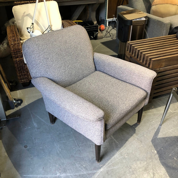 Tweed Reading Chair from West Elm - enliven mart