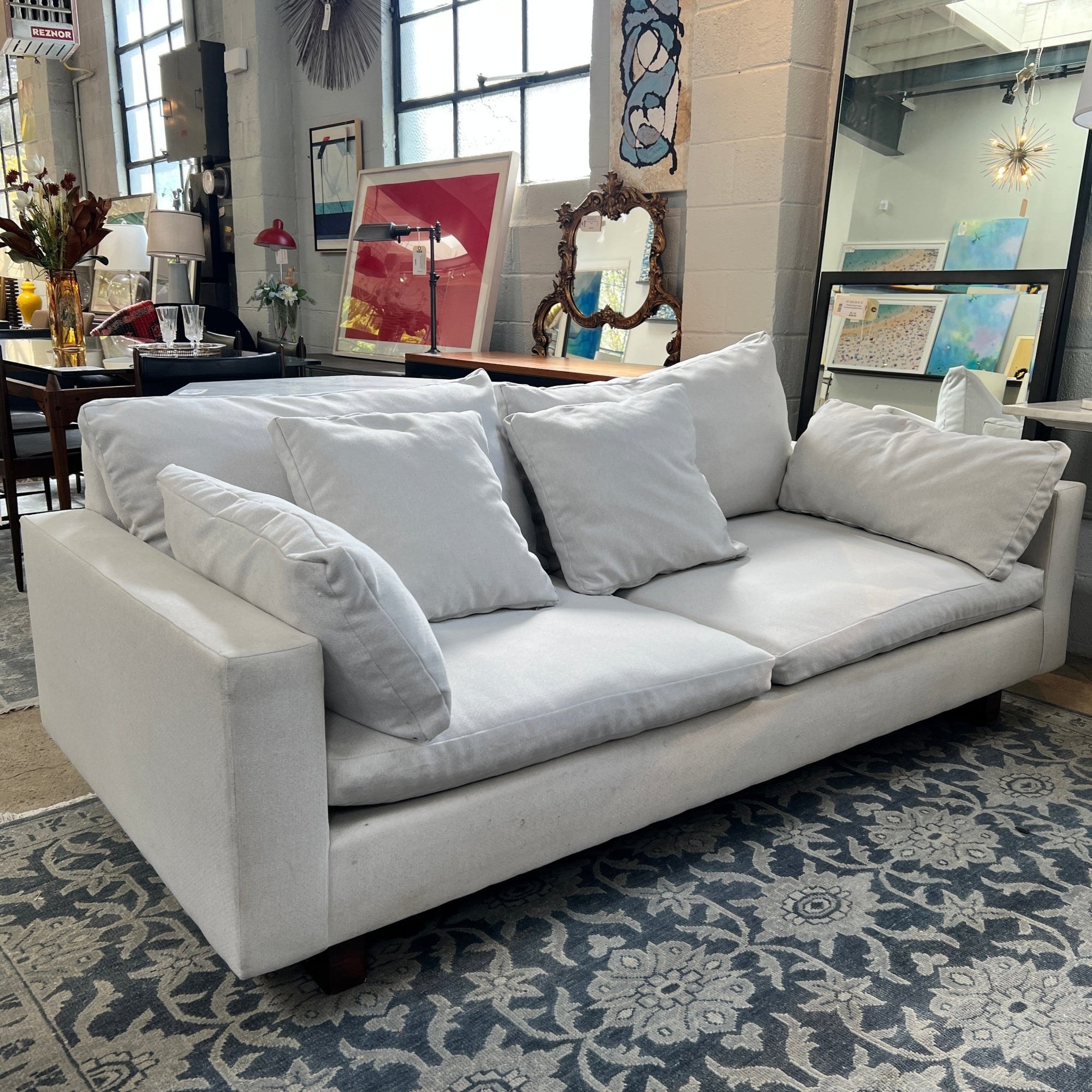 West Elm 82' Harmony Sofa - enliven mart