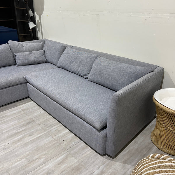 West Elm Sectional Sofa - enliven mart