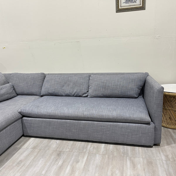 West Elm Sectional Sofa - enliven mart